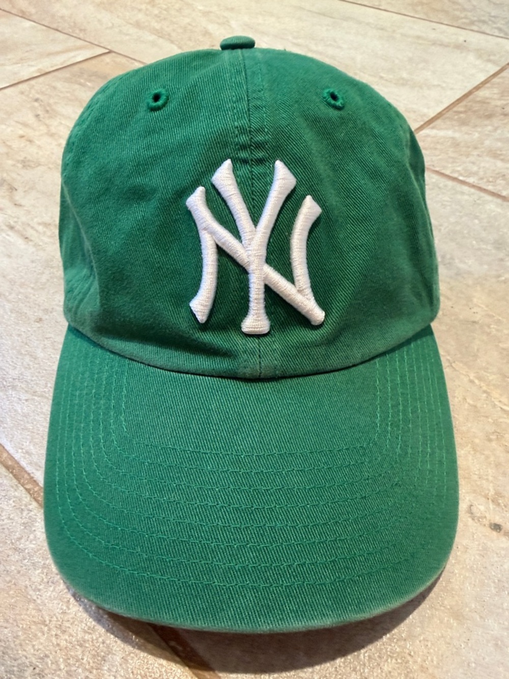 New York Logo Baseball Cap - Green